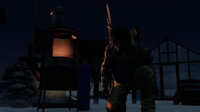 Build a base to survive the cold!